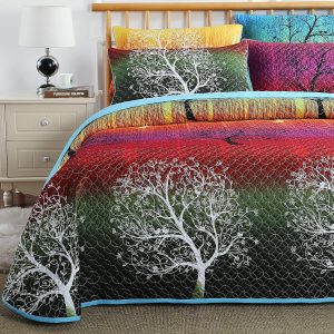 Swanson Beddings Juego de colcha y fundas de almohada reseña